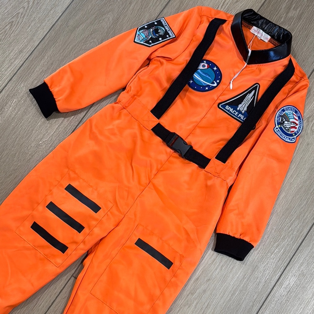 NWT Relibeauty 120 Astronaut Costume Space Pilot Halloween Explorer Science